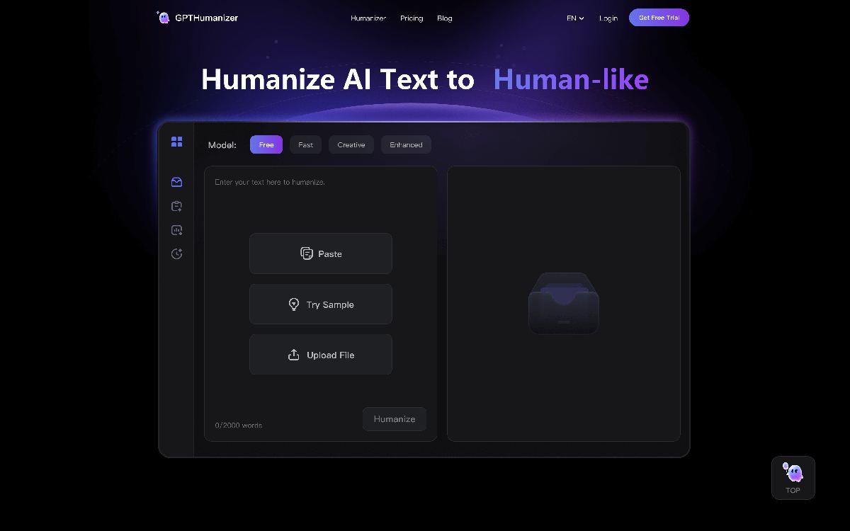 GPTHumanizer screenshot
