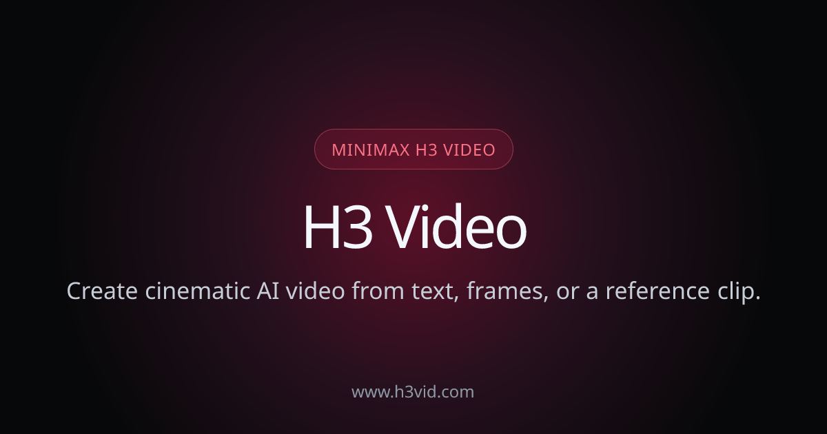 H3 Video screenshot