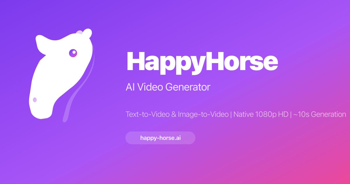 HappyHorse AI screenshot