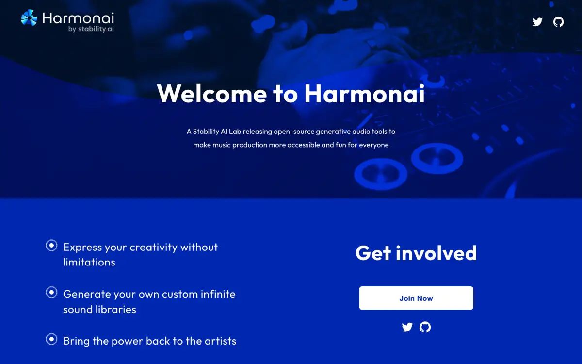 Harmonai screenshot