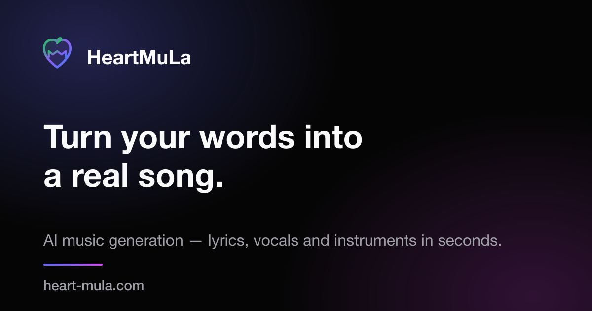 HeartMuLa screenshot