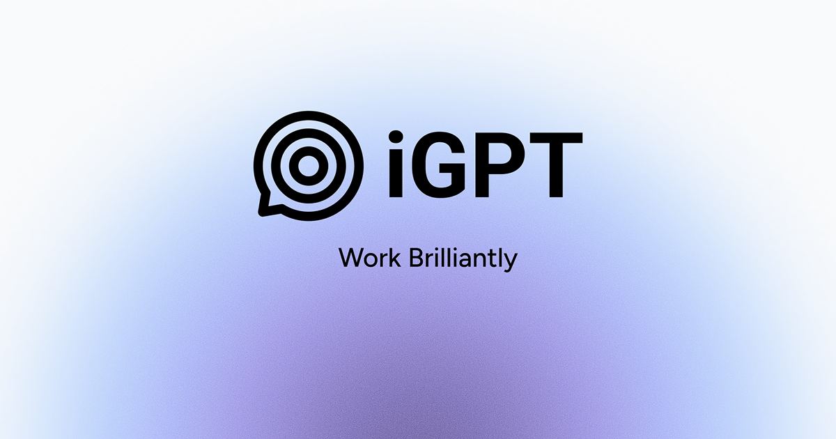 iGPT screenshot