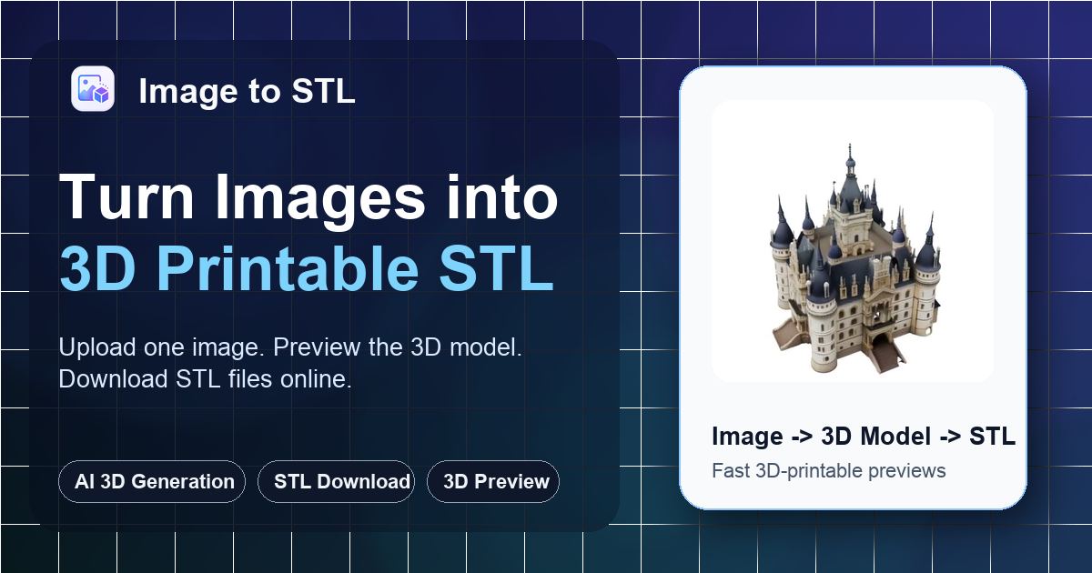 Image to STL screenshot