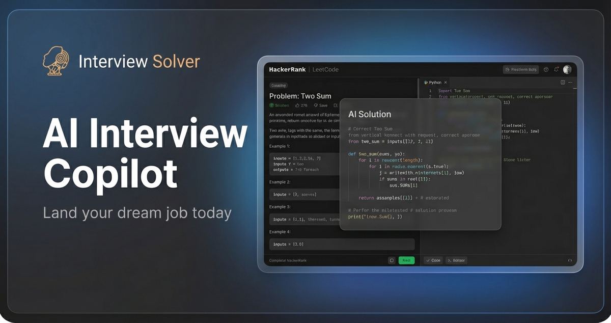 Interview Solver screenshot