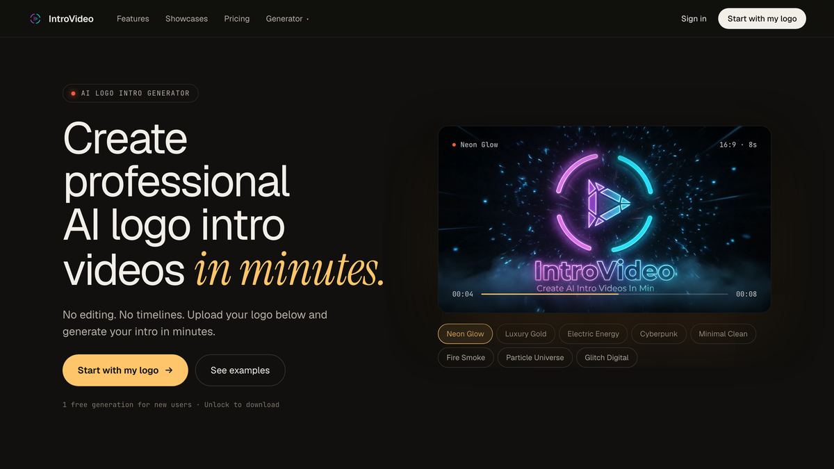 IntroVideo screenshot