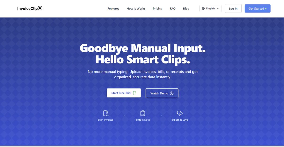 InvoiceClip screenshot