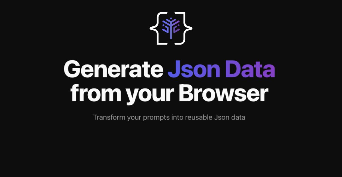 JsonGenAi screenshot