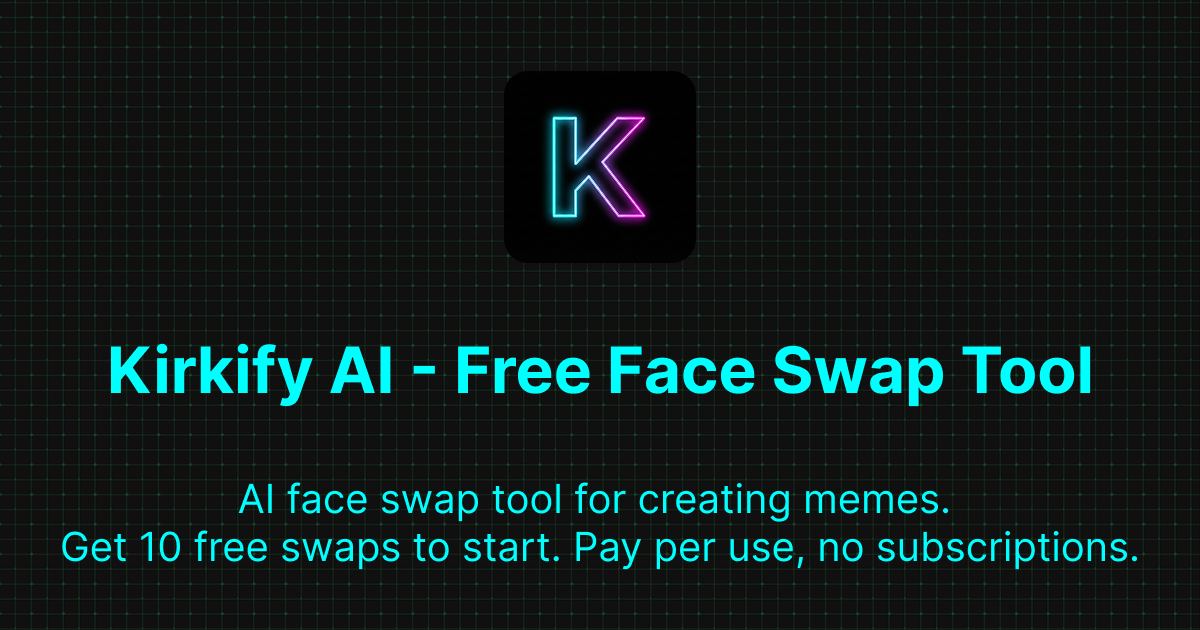 Kirkify screenshot