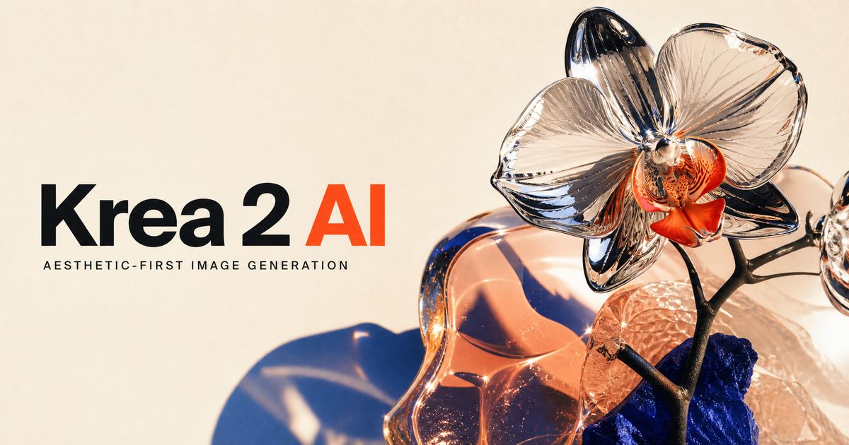 Krea 2 AI screenshot