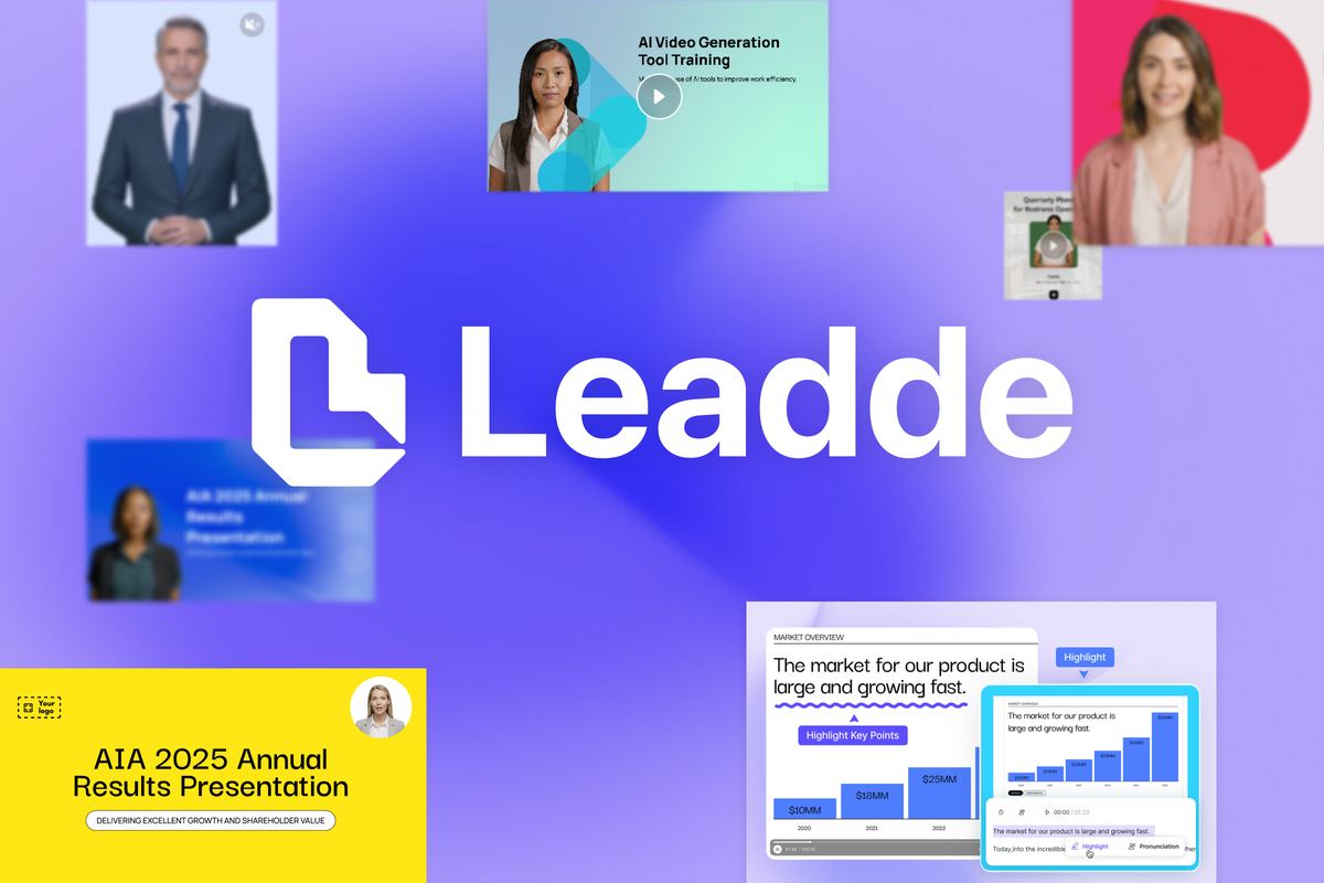 Leadde screenshot