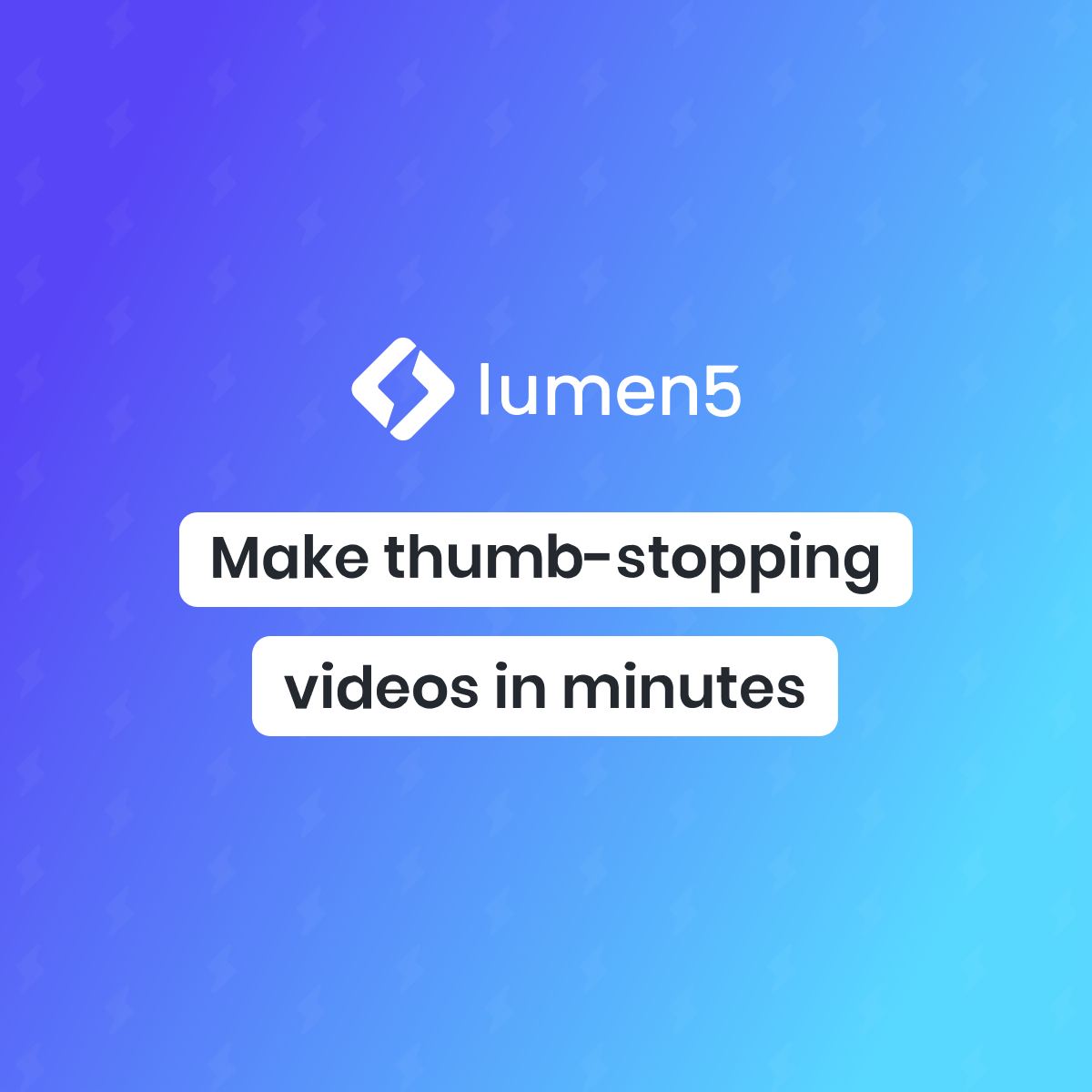 Lumen5 screenshot