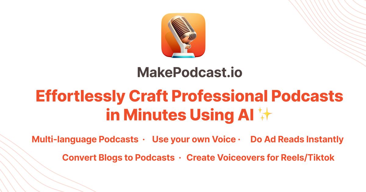 MakePodcast screenshot