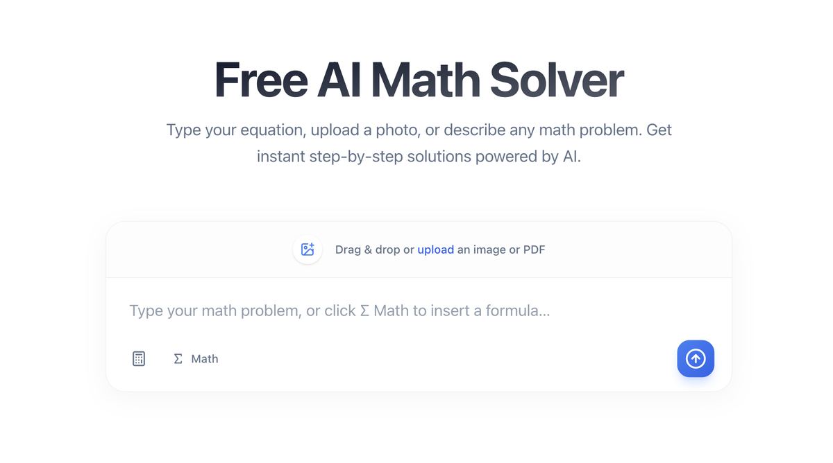 MathSolver screenshot