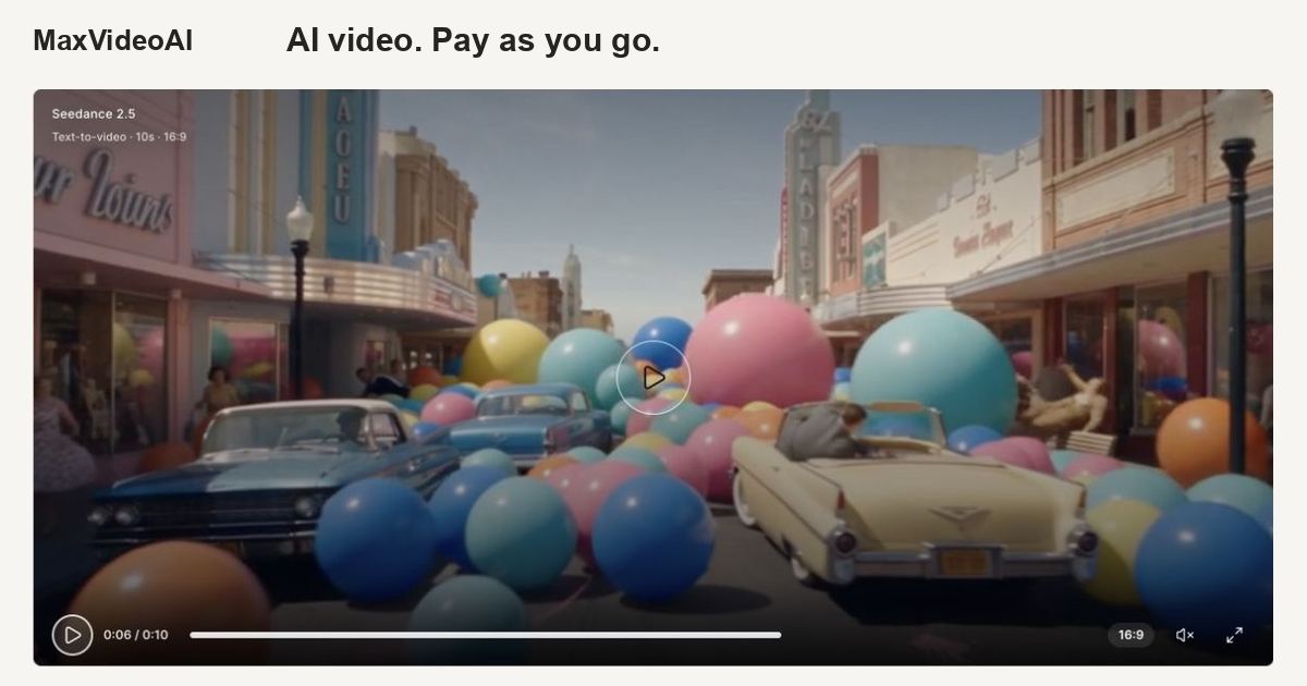 MaxVideoAI screenshot