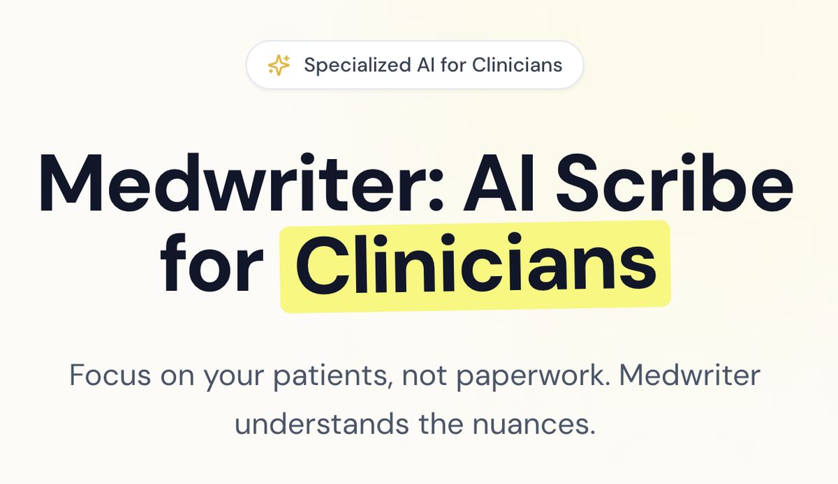 Medwriter screenshot