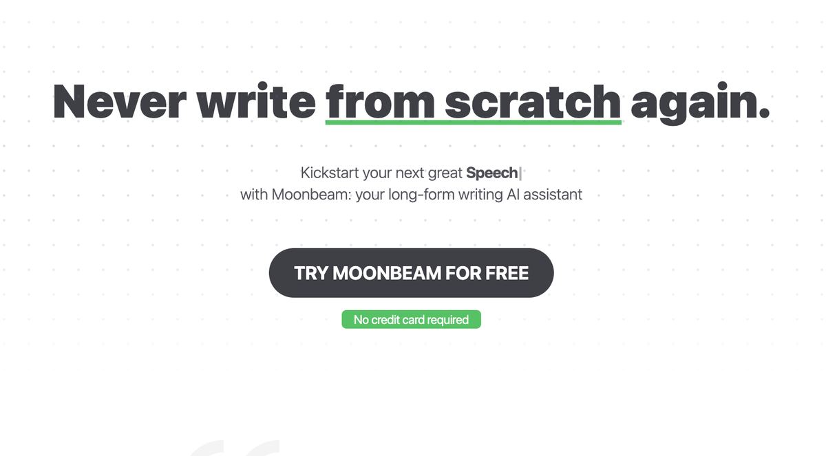 Moonbeam screenshot