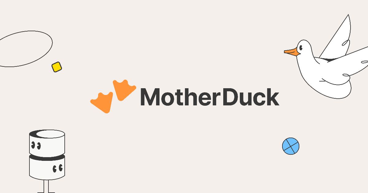 MotherDuck screenshot