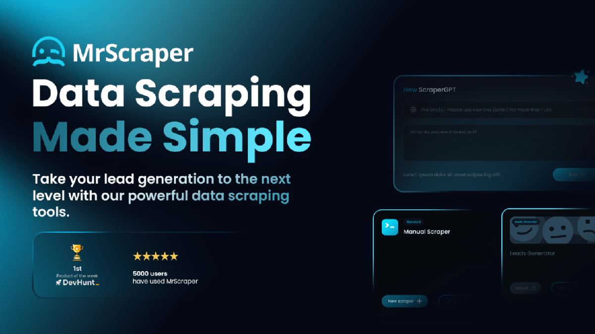 MrScraper screenshot