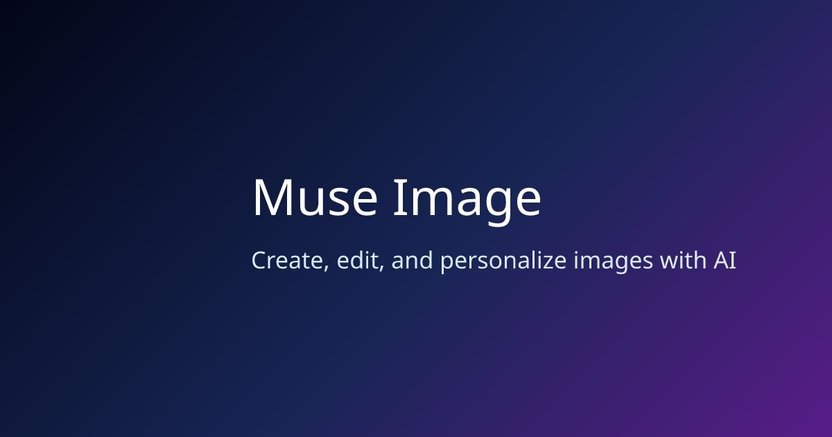 Muse Image screenshot