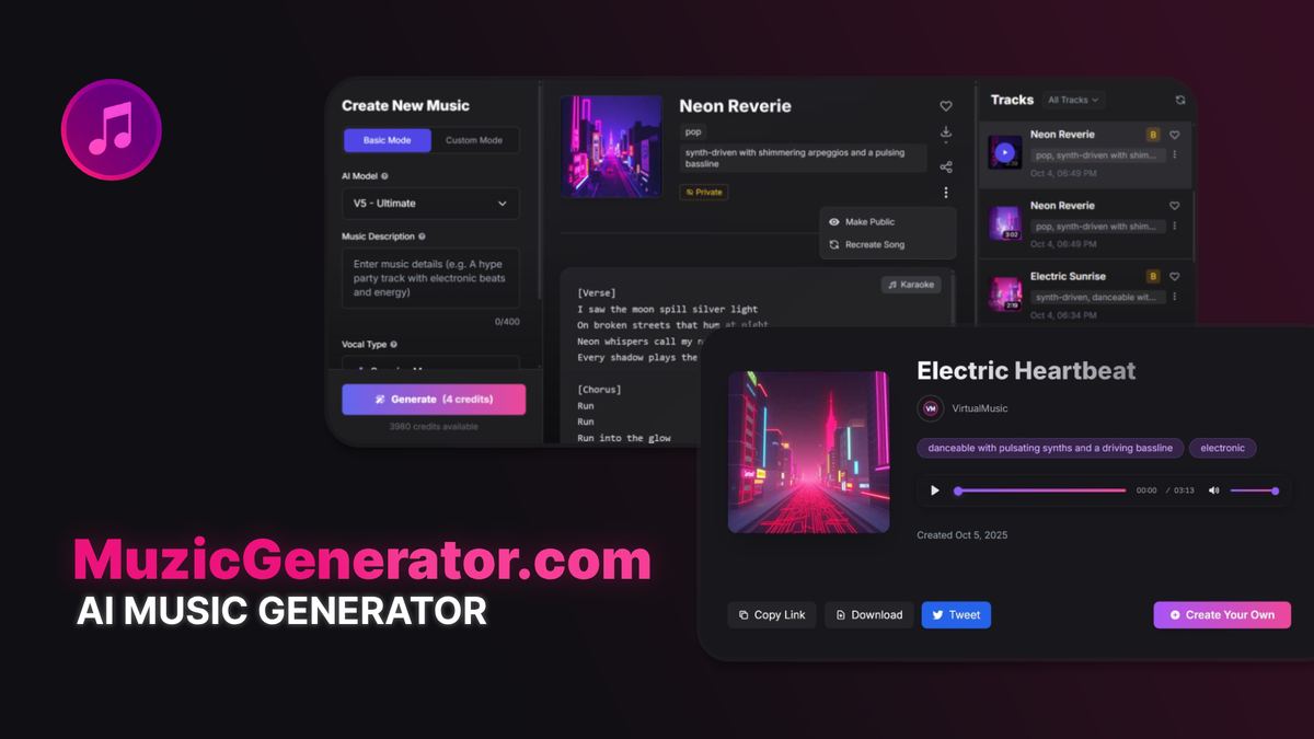 MuzicGenerator screenshot