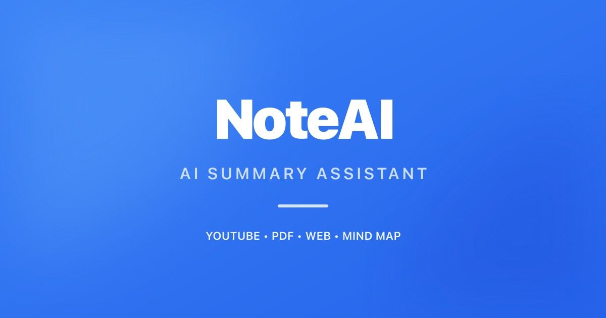 NoteAI screenshot