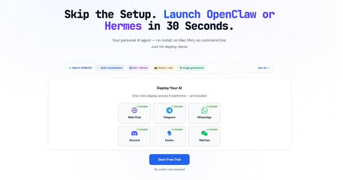 OpenClaw Launch screenshot