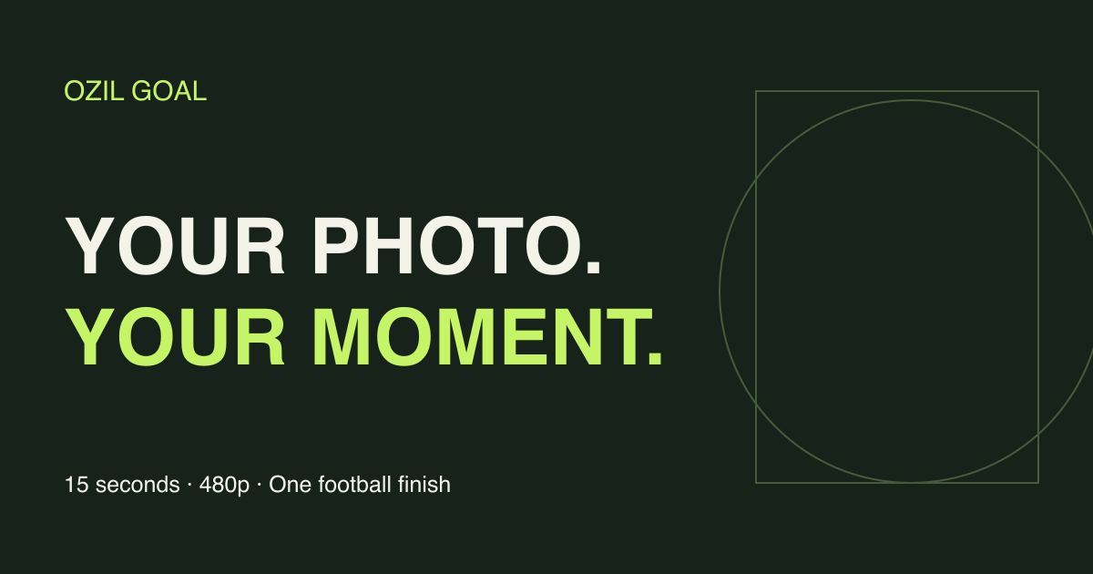 Ozil Goal AI screenshot