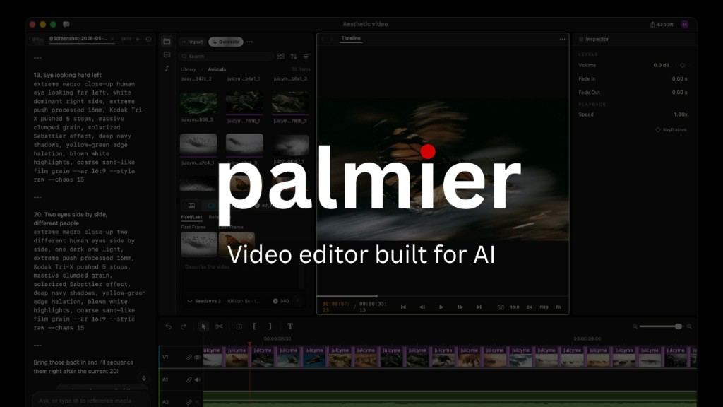 Palmier screenshot