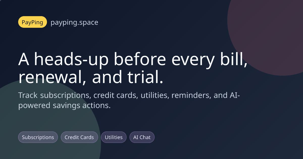 PayPing screenshot