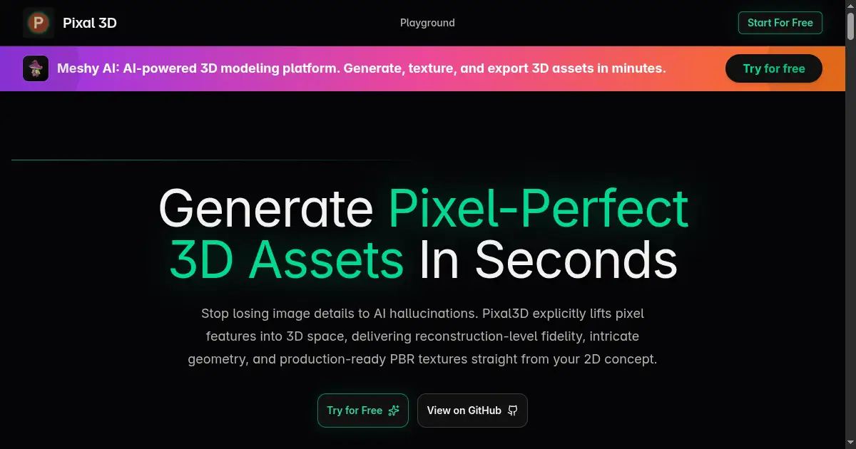 Pixal 3D screenshot