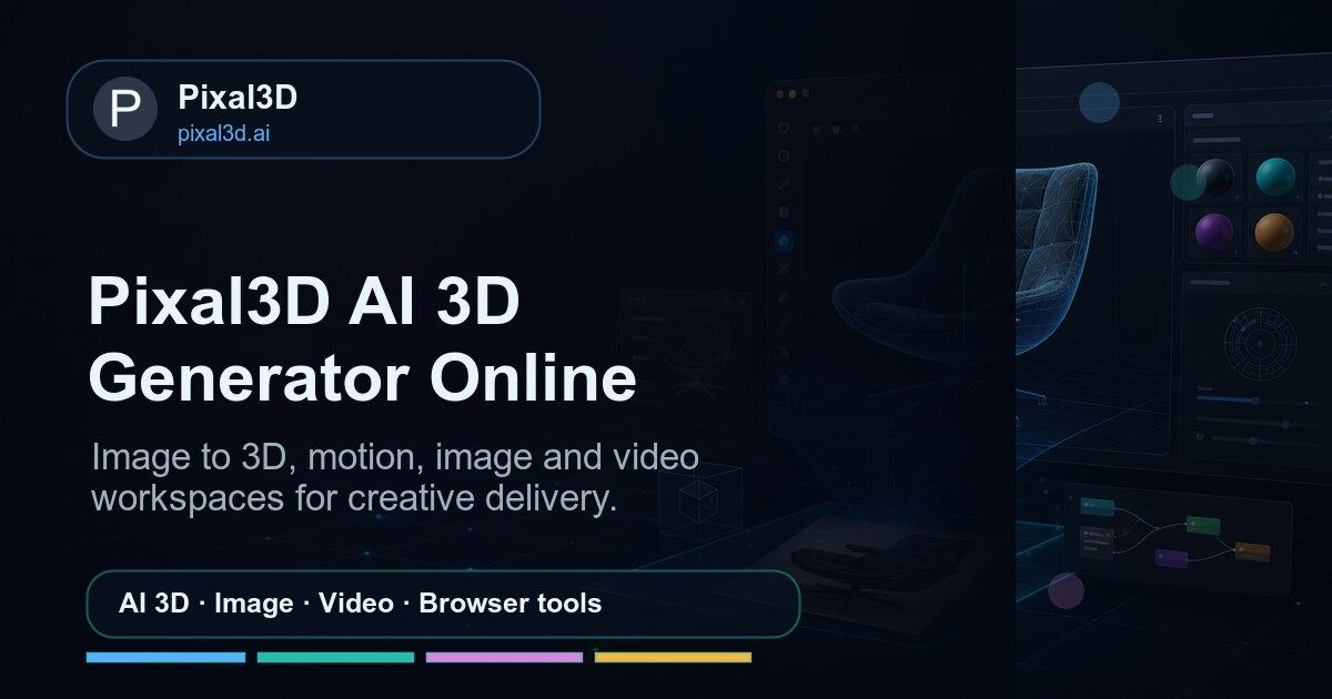 Pixal3D screenshot