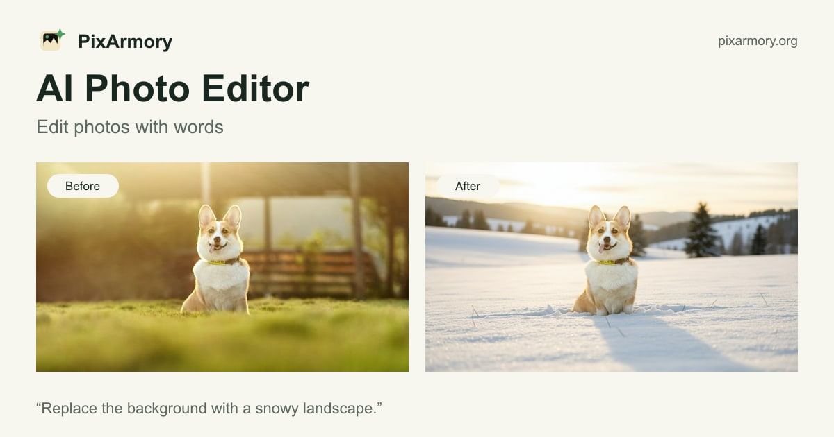 PixArmory - AI Photo Editor screenshot