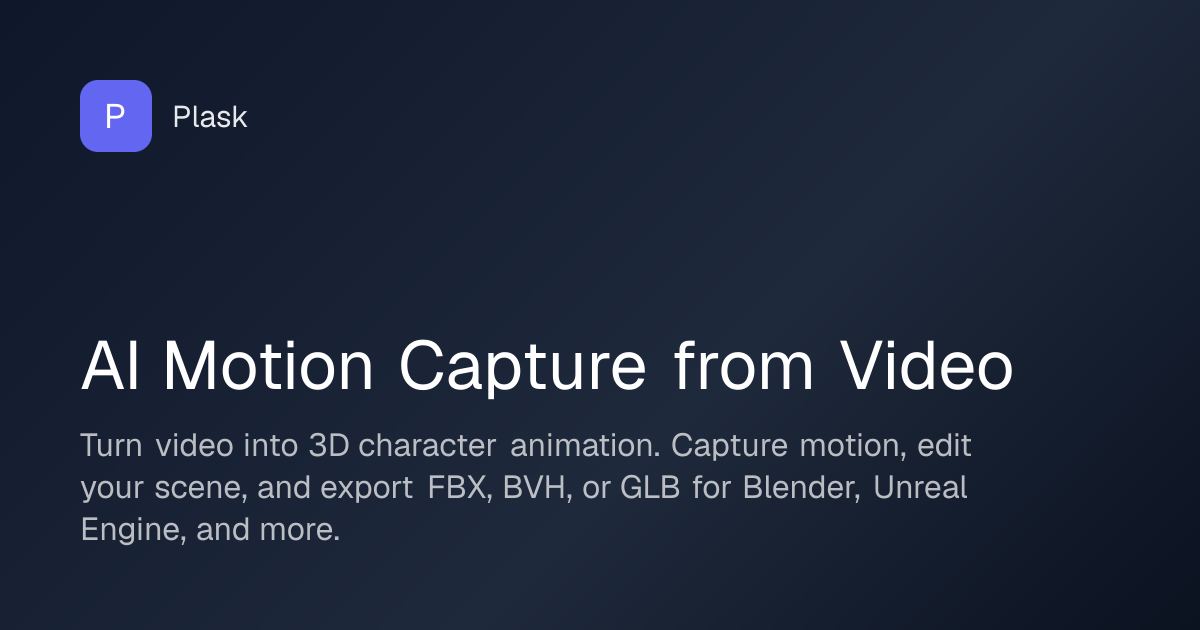 Plask Motion screenshot