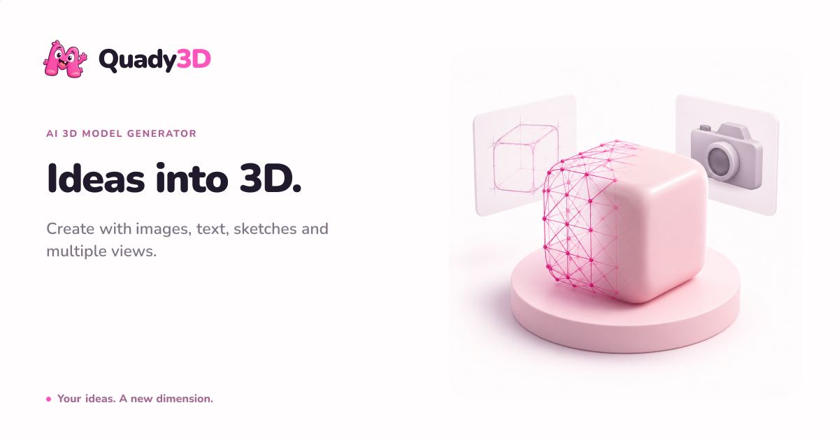 Quady3D AI screenshot