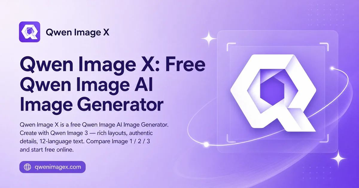 Qwen Image X screenshot