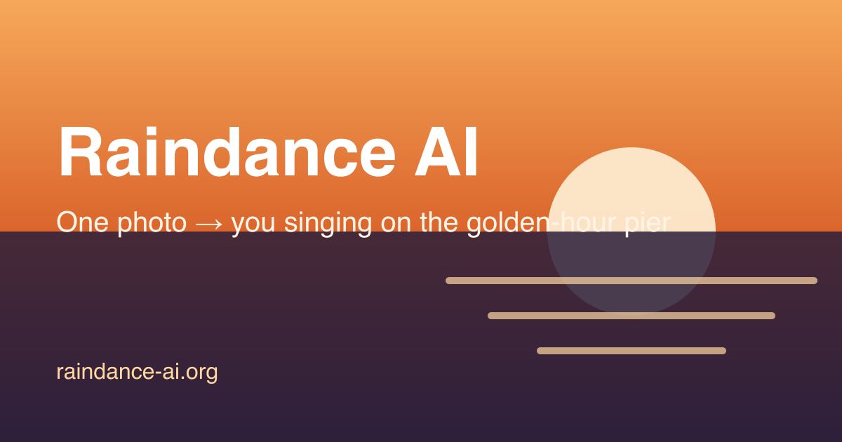 Raindance AI screenshot