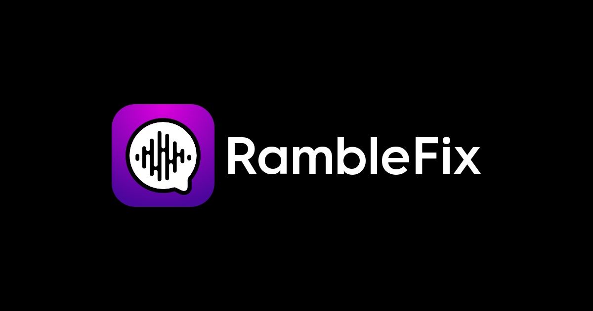 RambleFix screenshot