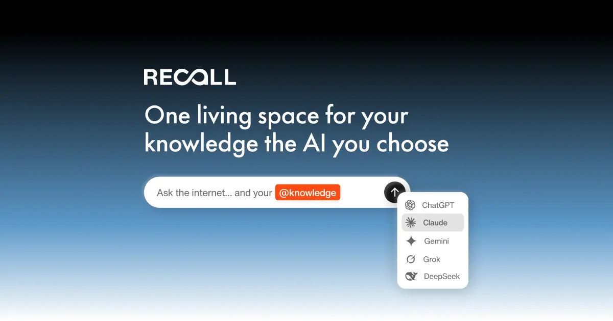 Recall screenshot