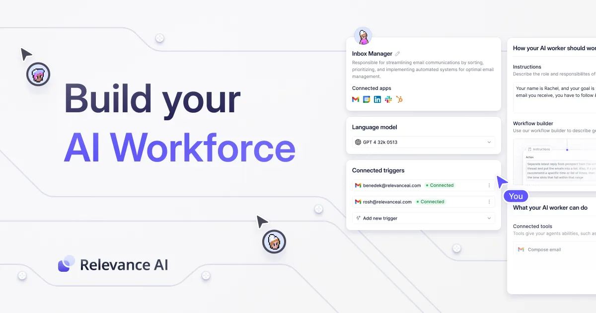 Relevance AI screenshot