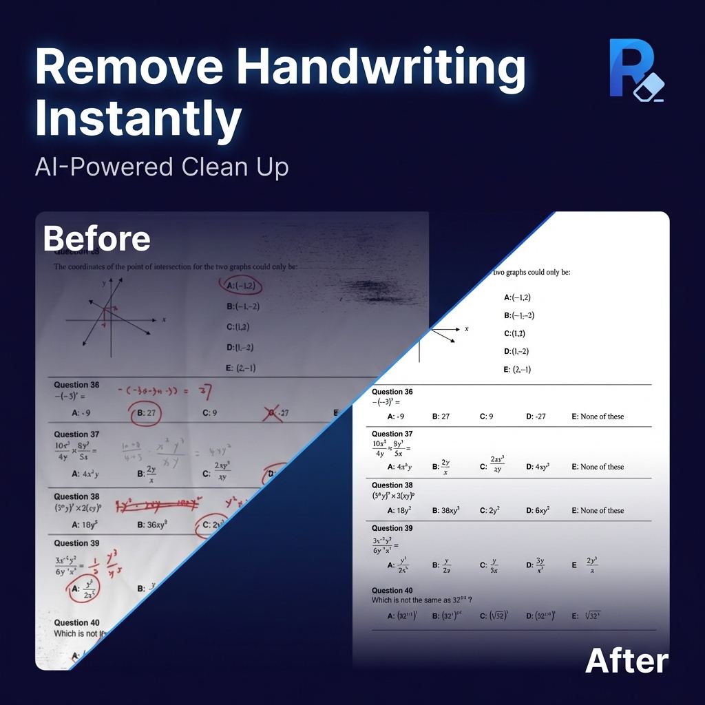 Remove Handwriting screenshot