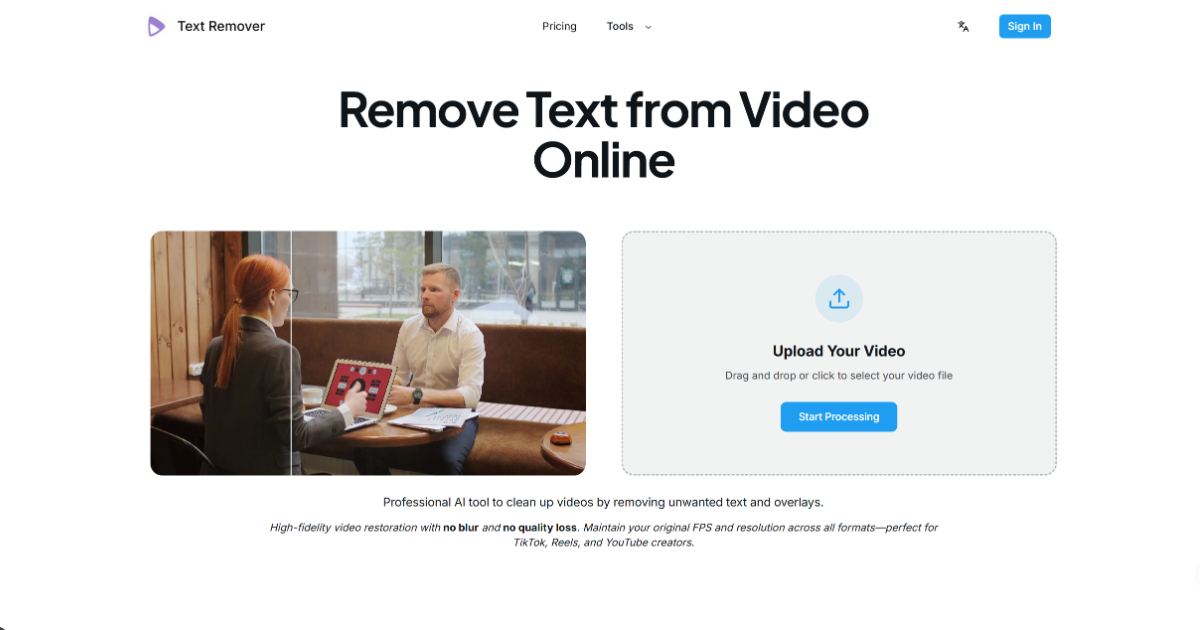 Text Remover screenshot