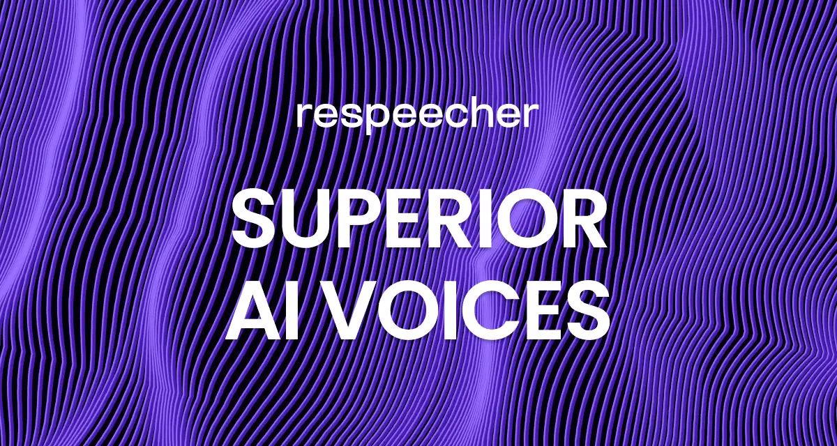Respeecher screenshot