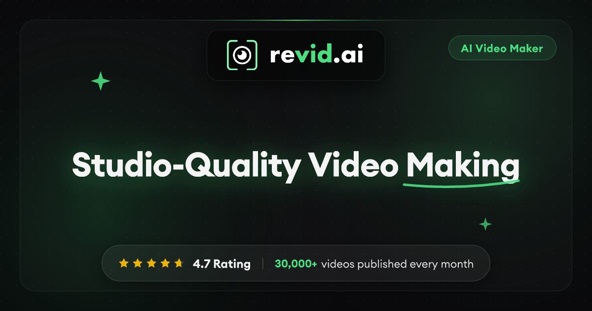 Revid AI screenshot