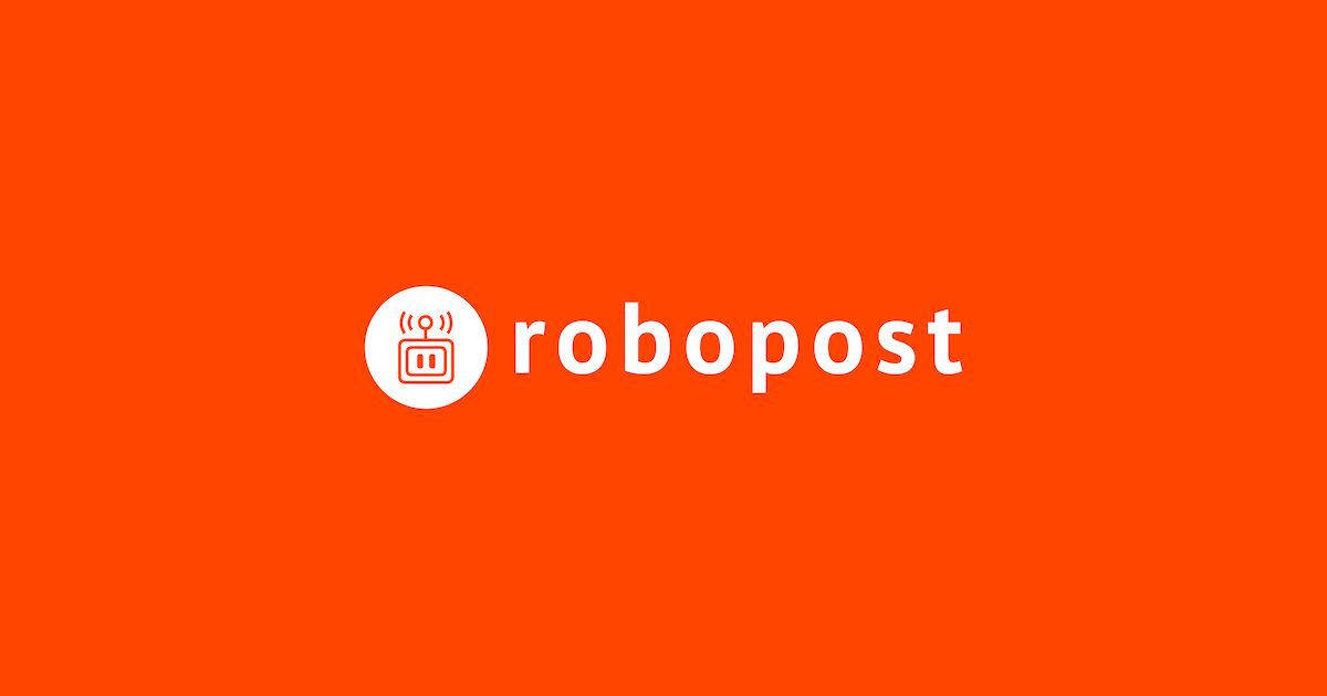 Robopost screenshot