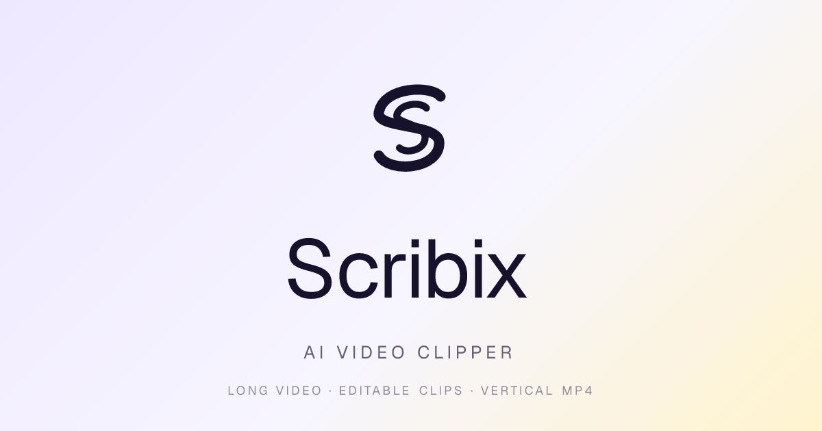 Scribix screenshot
