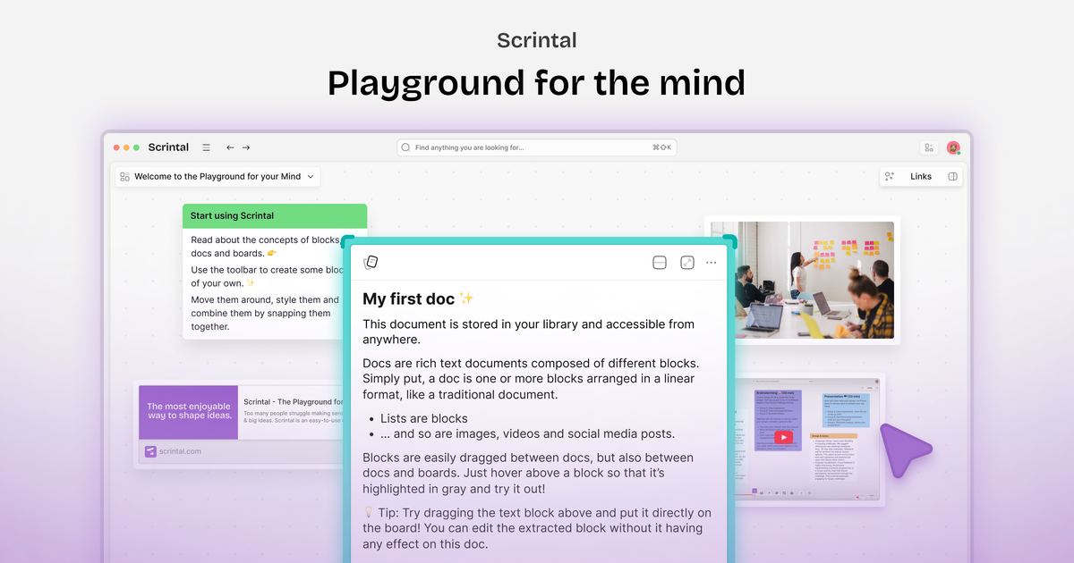 Scrintal screenshot
