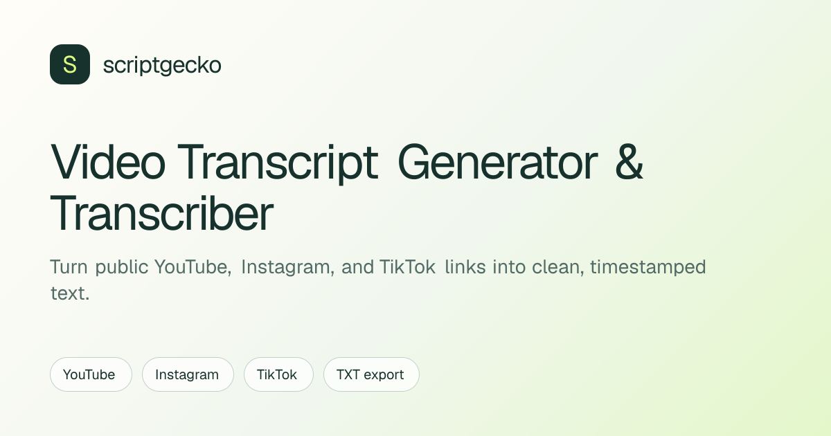 ScriptGecko screenshot