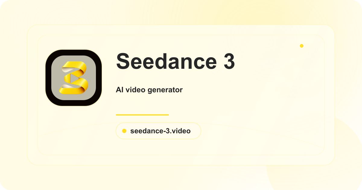 Seedance 3 screenshot