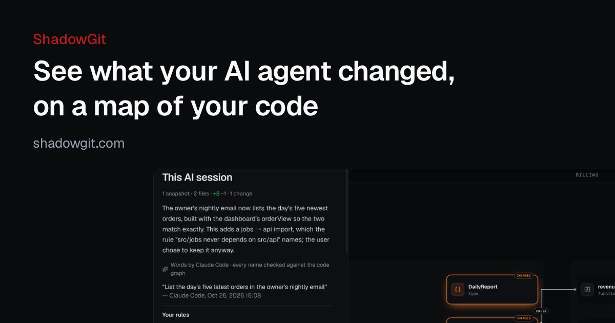 ShadowGit screenshot