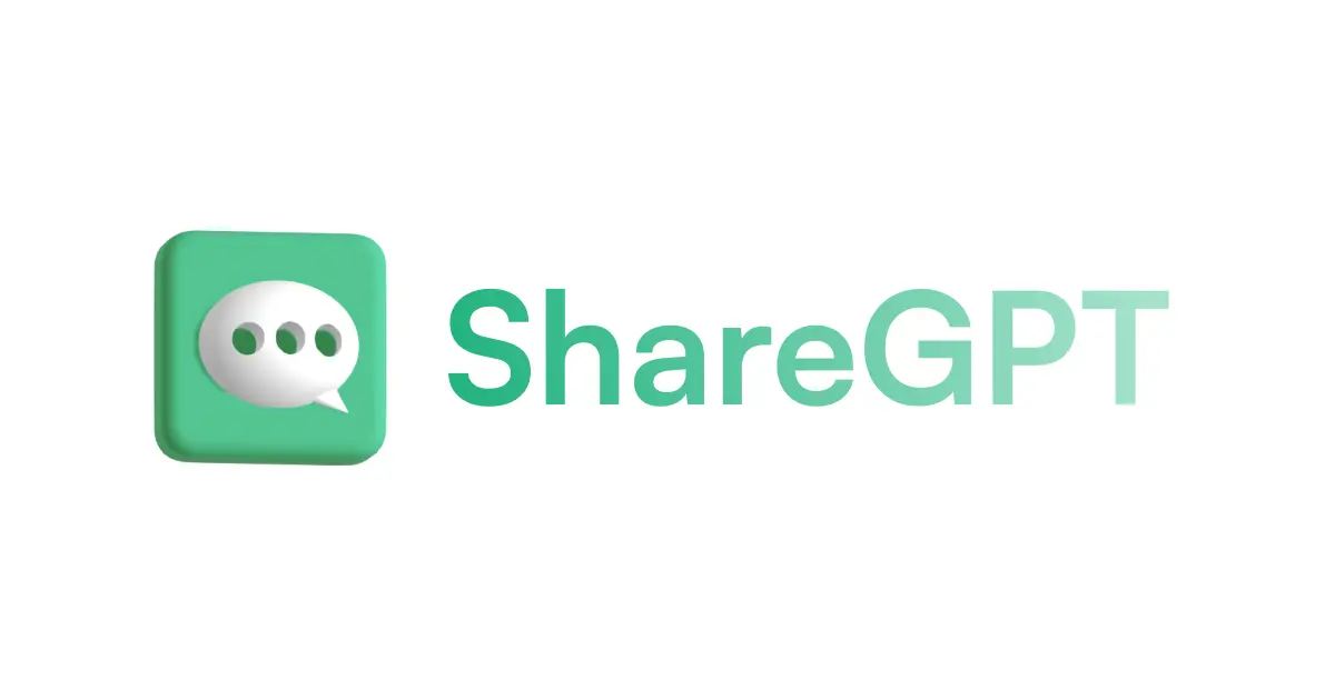 ShareGPT screenshot